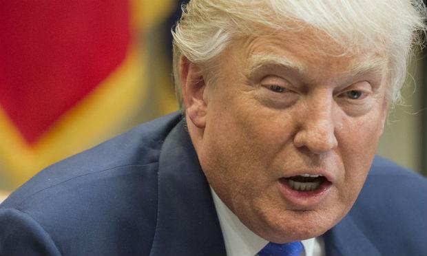 Trump ataca frequentemente a imprensa. / Foto: AFP
