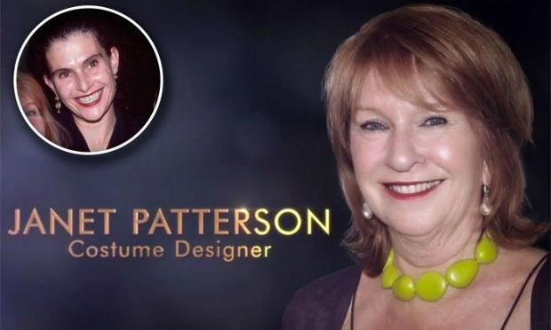 Janet Patterson, figurinista australiana, foi identificada com uma imagem da produtora Jan Chapman / Foto: Reprodução/ Twitter