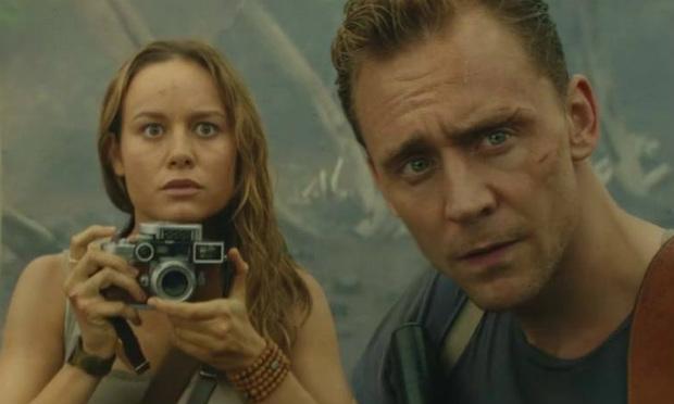Brie Larson e Tom Hiddleston são os protagonistas do filme Kong. / Foto: Reprodução/ Youtube