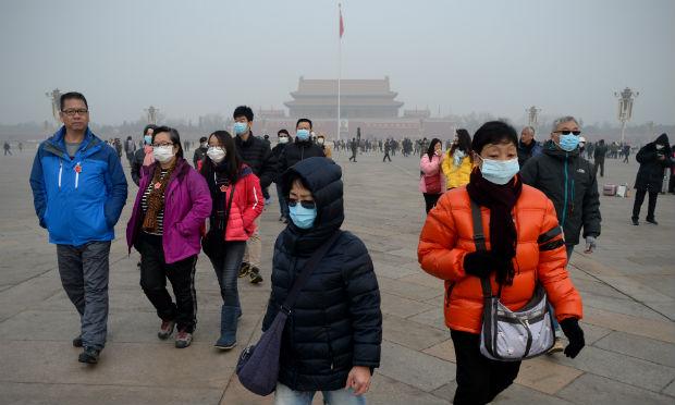 País poderia evitar mortes prematuras reduzindo a poluição atmosférica ao nível recomendado pela OMS / Foto: AFP