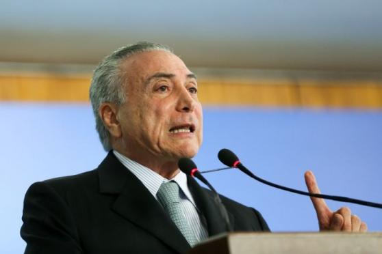 Michel Temer reafirmou a expectativa de que os juros caiam, mas não fez qualquer outra menção ao tema / Foto: Agência Brasil