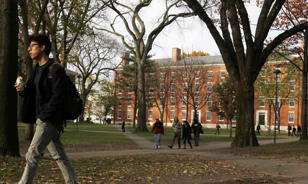 Harvard é uma das universidades americanas mais renomadas / Foto: AFP