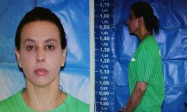 Registro de inscrição na prisão de Adriana Ancelmo, mulher do ex-governador Sérgio Cabral / Foto: divulgação