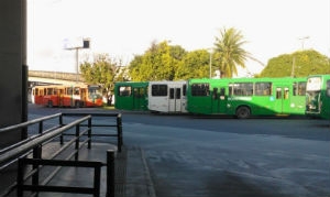 No TI Tancredo Neves a movimentação de ônibus e passageiros foi normal.