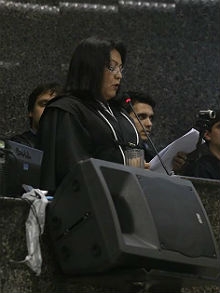 Juíza Maria Segunda conduziu o julgamento em Olinda